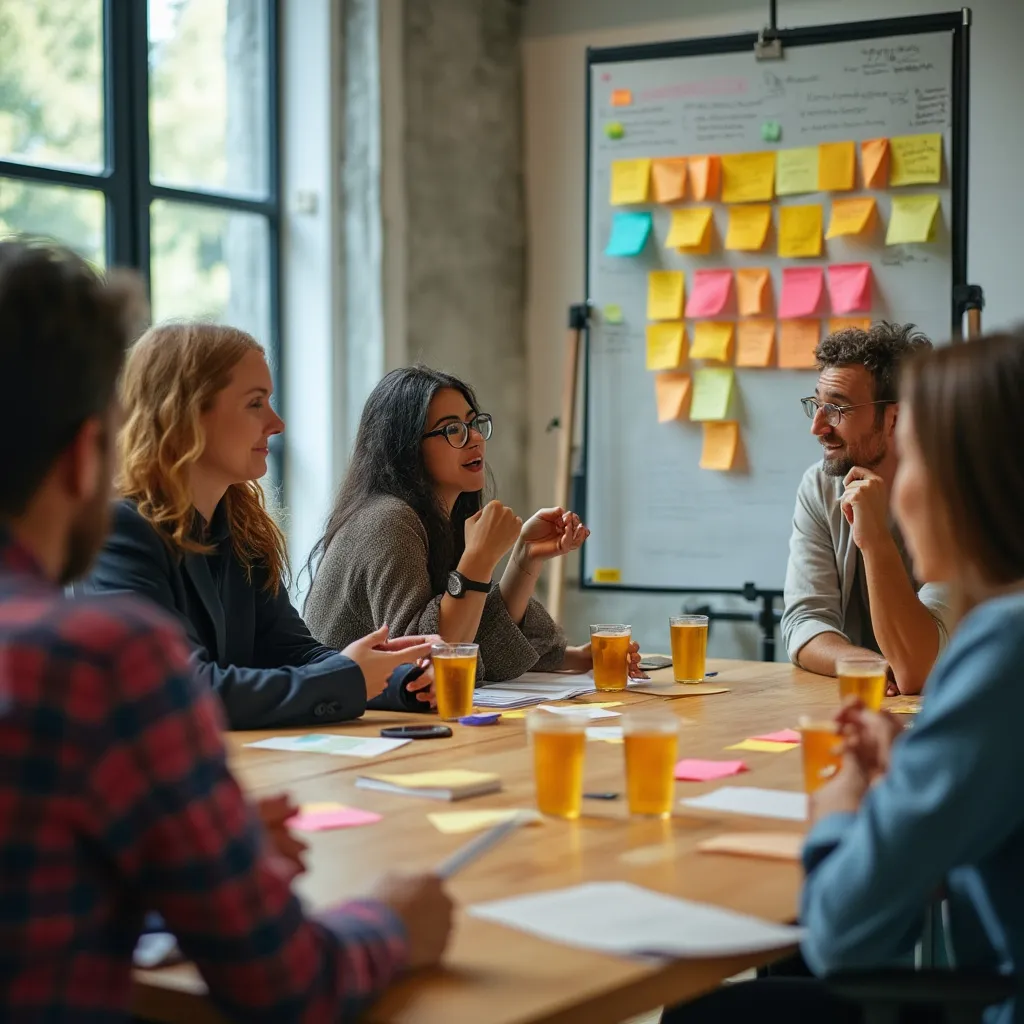 Sesión de brainstorming